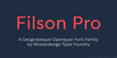 Filson P Free Font Font