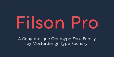 Filson Pro Font