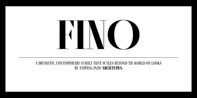 Fino Sans Font