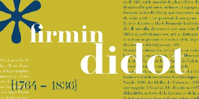 Firmin Didot Font