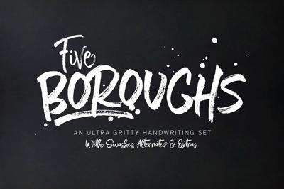 Five Boroughs Font Family Free Download