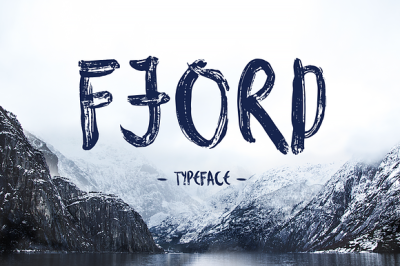 Fjord Brush Font