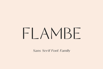 Flambe Font