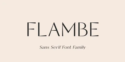 Flambe Font
