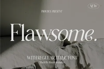 Flawsome Regular Italic Free Download