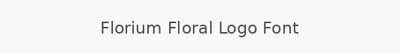 Florium Floral Logo Font