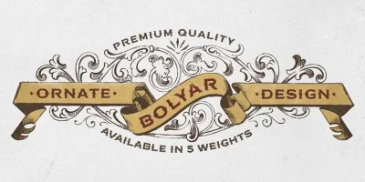 FM Bolyar Ornate Pro Font