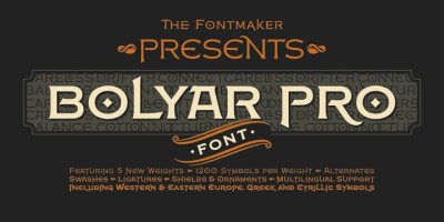 FM Bolyar Pro Font