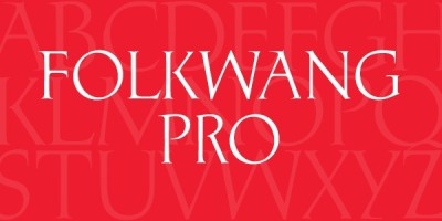 Folkwang Pro Font