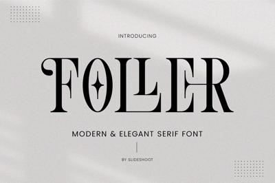 Foller Serif Font Free Download