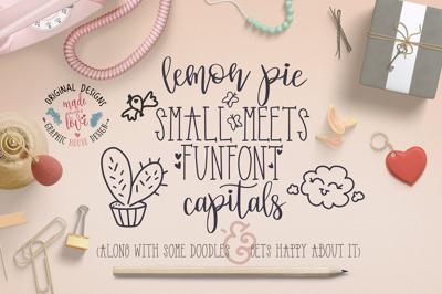 Font Duo, Lemon Pie and FunFont Free Download