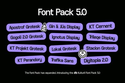 Font Pack 5.0 Free Download