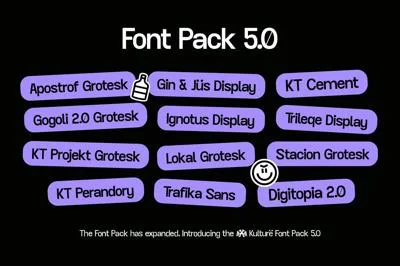 Font Pack 5.0