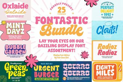 Fontastic Bundle - Display Font Free Download