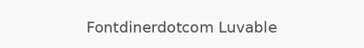 Fontdinerdotcom Luvable