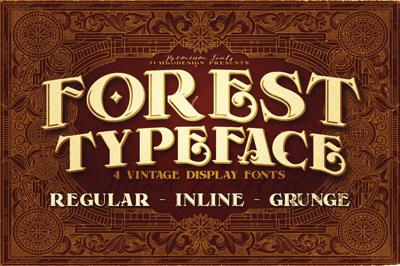 Forest - Display Font Free Download