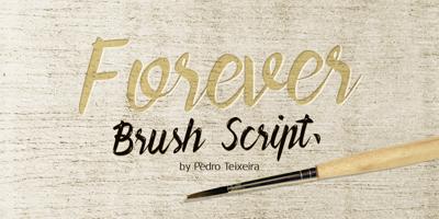 Forever Brush Script Free Download