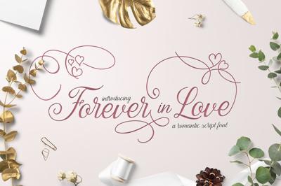 Forever in Love Script Font Free Download