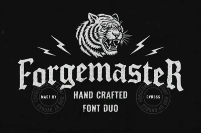 FORGEMASTER Font Duo Free Download