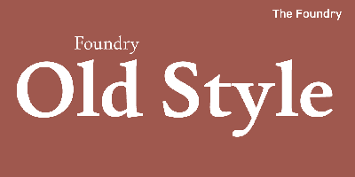 Foundry Old Style Free Download