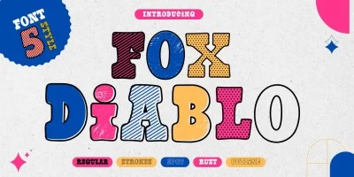Fox Diablo Rust Font