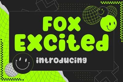 Fox Excited Font