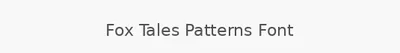 Fox Tales Patterns Font