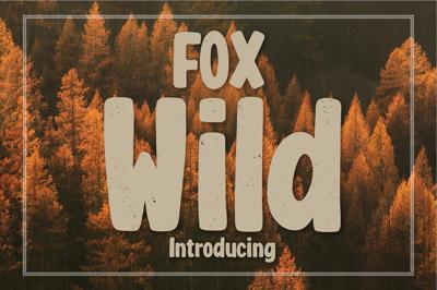 Fox Wild Font Free Download