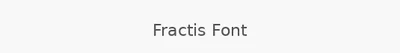 Fractis Font