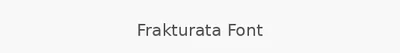 Frakturata Font