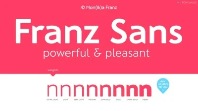 Franz Sans Font