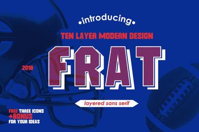 Frat Font - Modern Sans Serif Free Download