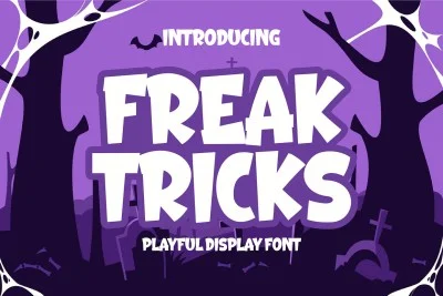 Freak Tricks Playful Display Font