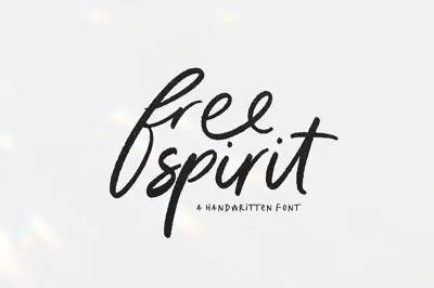 Free Spirit | Casual Brush Font Free Download