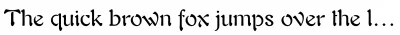 Freeform 721 Font