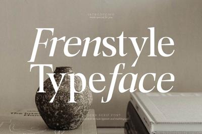 Frenstyle Modern Serif Font Free Download