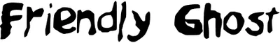 Friendly Ghost Font