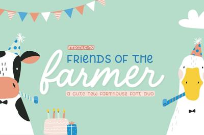 Friends of the Farmer Font Duo Free Download