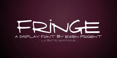 Fringe Font