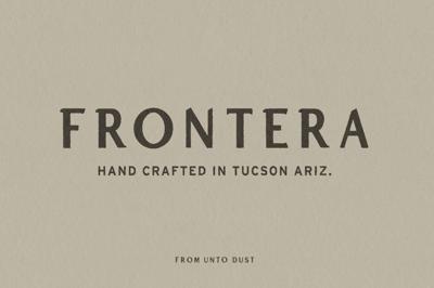 Frontera Hand Crafted Font Free Download