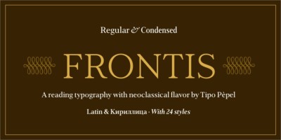 Frontis Font