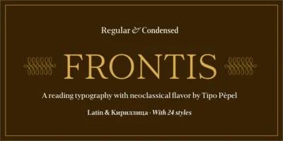 Frontis Font