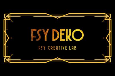FSY DEKO | Vintage Typeface Free Download