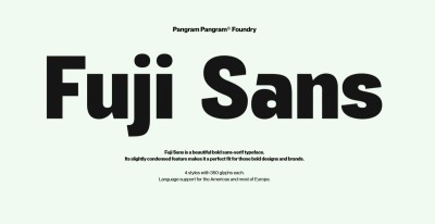 Fuji Sans Font