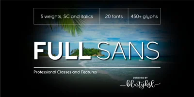 Full Sans Font