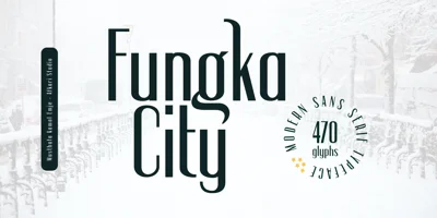Fungka City Font