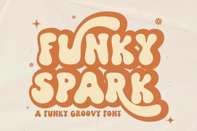 Funky Spark A Funky Groovy Font Free Download