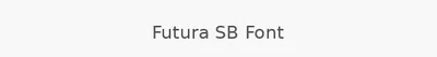 Futura SB Font