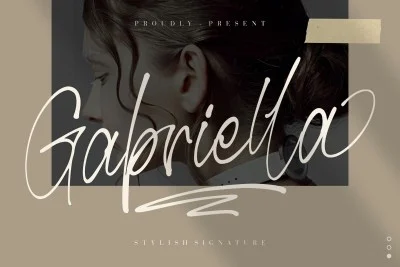 Gabriella Stylish Wedding Font