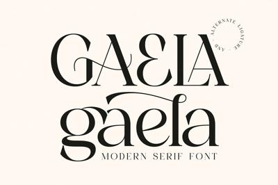 Gaela Modern Serif Font Free Download